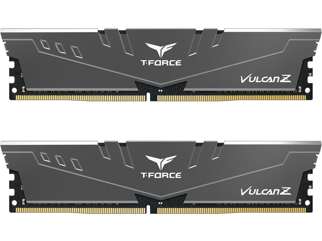 Team T-FORCE VULCAN Z 16GB (2 x 8GB) 288-Pin PC RAM DDR4 3200 (PC4 25600) XMP