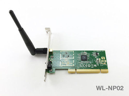 Intellinet Wireless 150N PCI Card, with Antenna, 524810