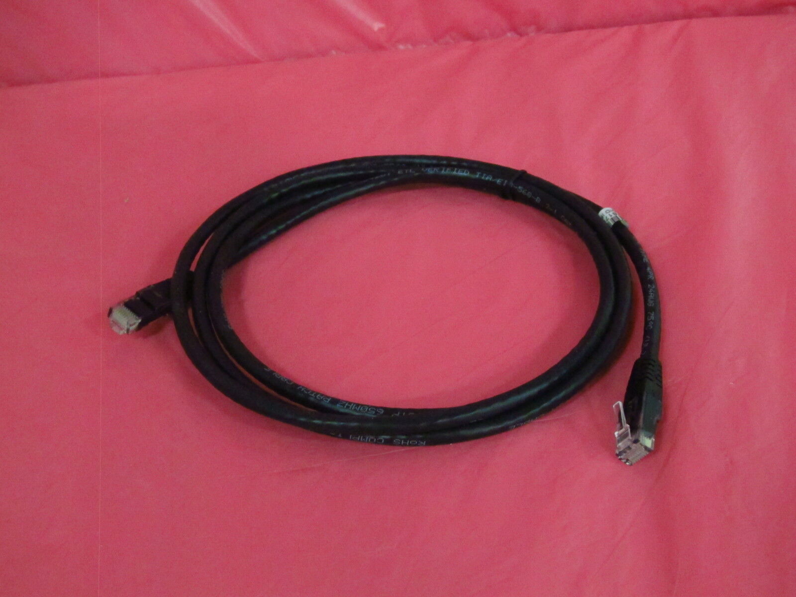 C6PATCH6BK StarTech.com 6 ft Black Molded Cat6 UTP Patch Cable - ETL Verified - 
