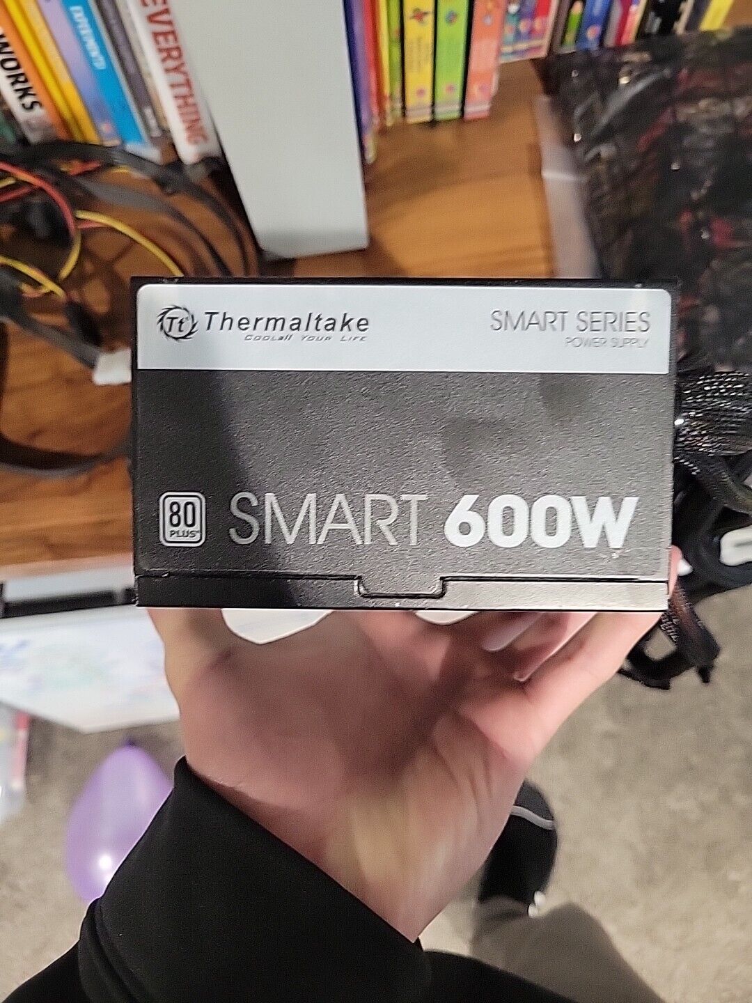 Thermaltake Smart 80 Plus Power Supply 600W. Tested Works Great 
