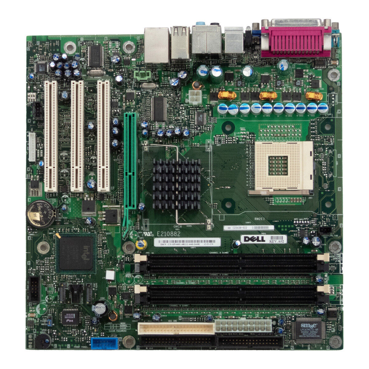 DELL 0F4491 SOCKET 478 4x DDR AGP PCI DIMENSION 4600
