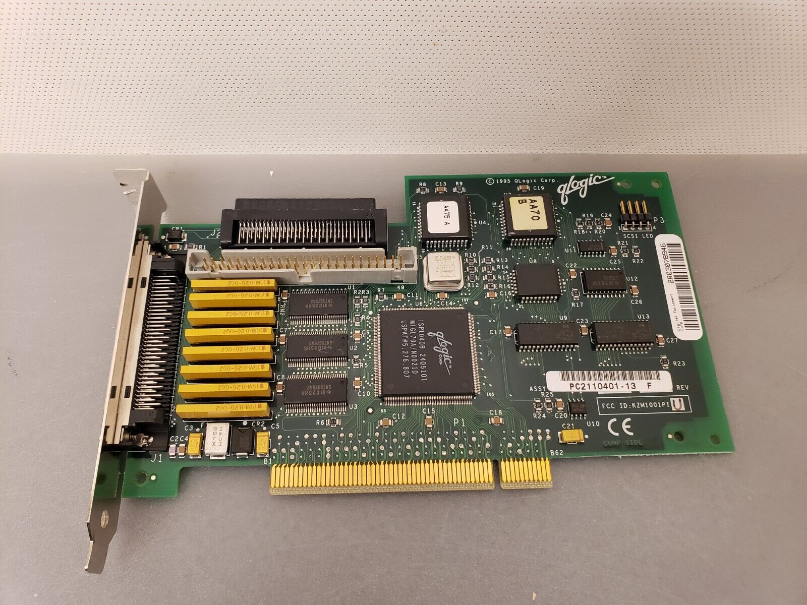 DEC Compaq QLogic KZPBA-CY PCI SCSI Controller Ultra Wide 401922-001 QLA1041