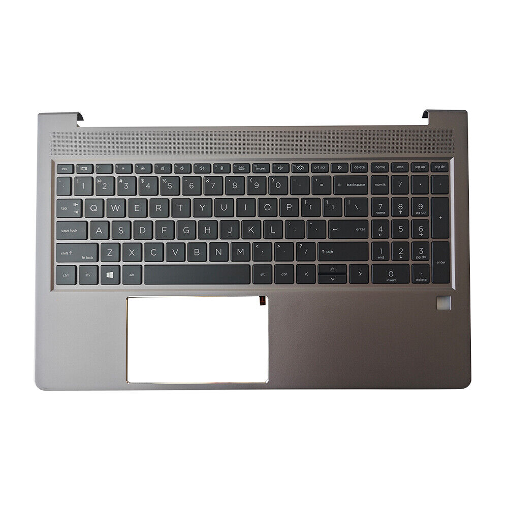 For HP ZBOOK Power 15 G8 G8 Palmrest w/Keyboard White Backlit Gray