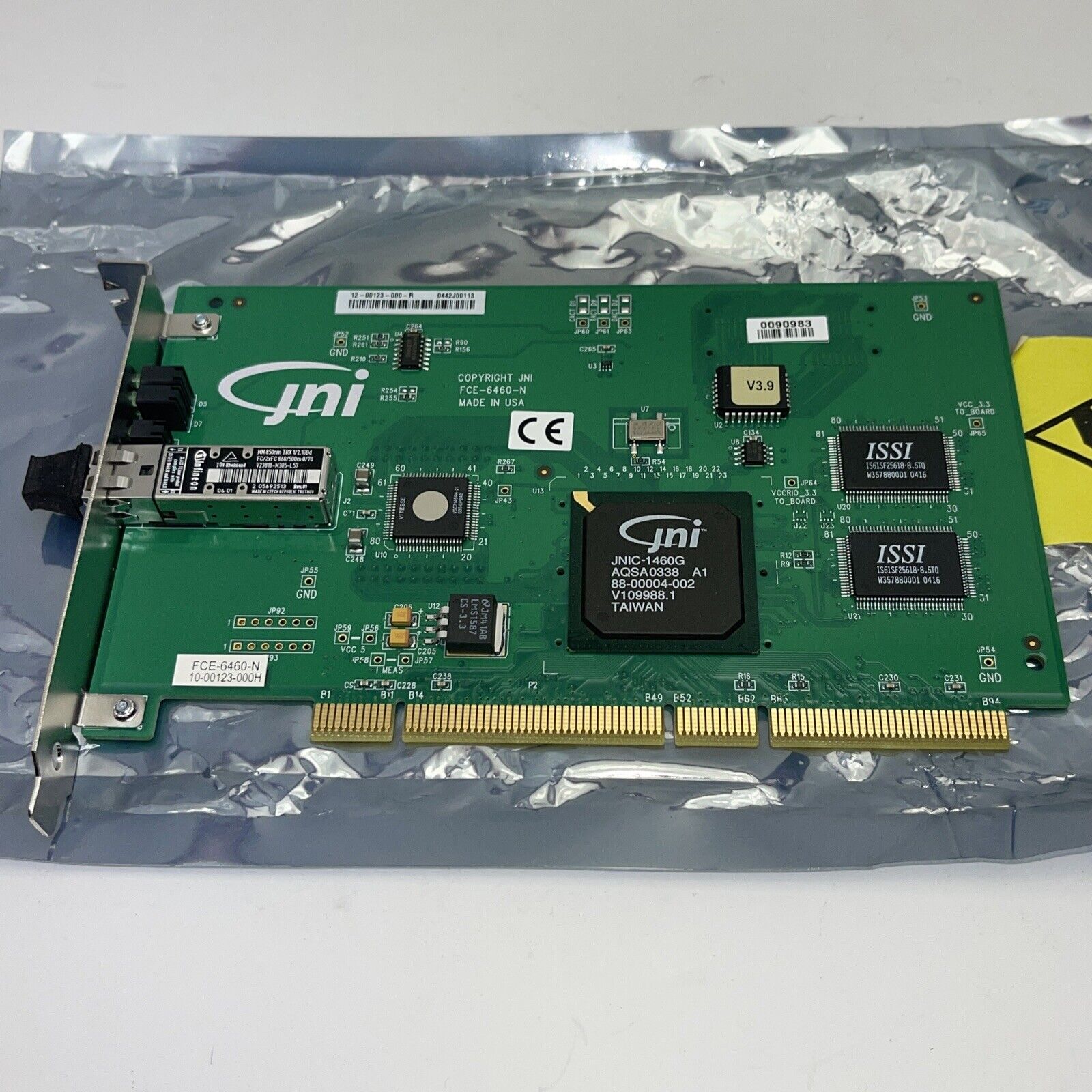 JNI FibreStar 2GBs PCI Fibre Optic Network Host Bus Adapter FCE-6460-N