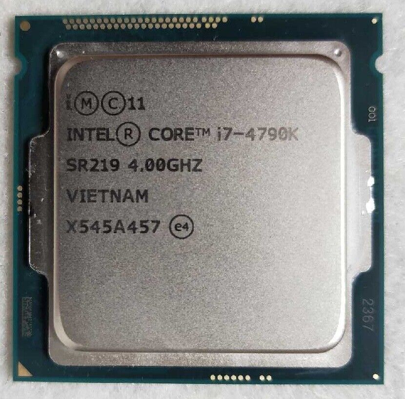 Intel Core i7-4790K 4790S  i7-4785T 4770K 4690T 4690K 4670T 4670K i5-4590T 4460T