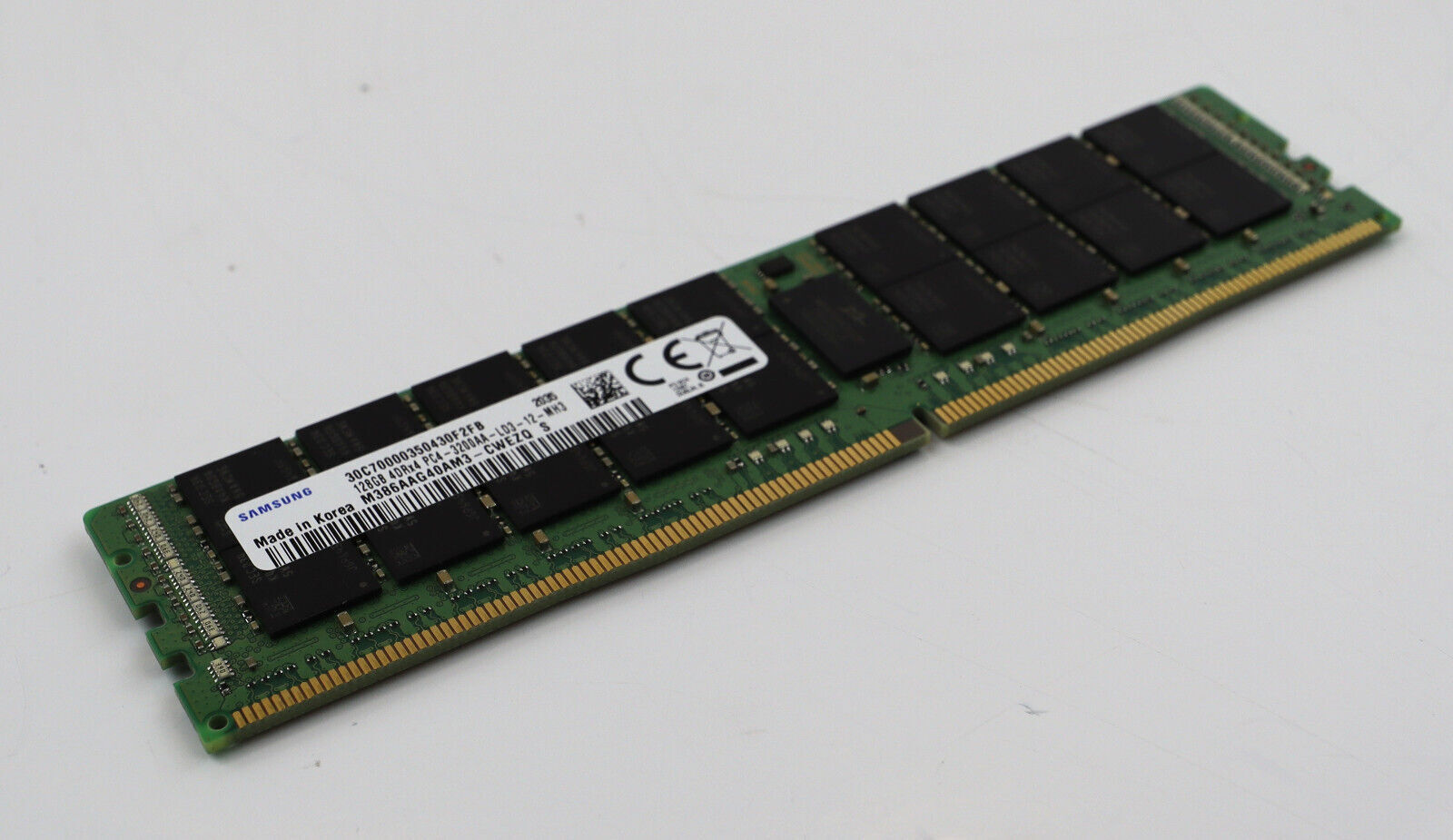 Samsung 128GB RAM DDR4 PC4-25600L(DDR4-3200MHz) 288PIN M386AAG40AM3 Sever Memory