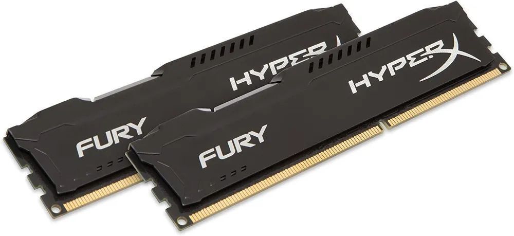 HyperX FuryRAM PC3-14900 DDR3 1866MHZ 4GB (1x4GB) HX318C10FB/4 Black