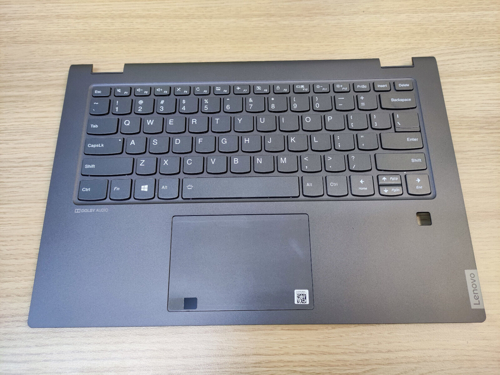 New Lenovo Ideapad C340-14IWL 81N4 assembly Palmrest BL Keyboard TP w/FP hole