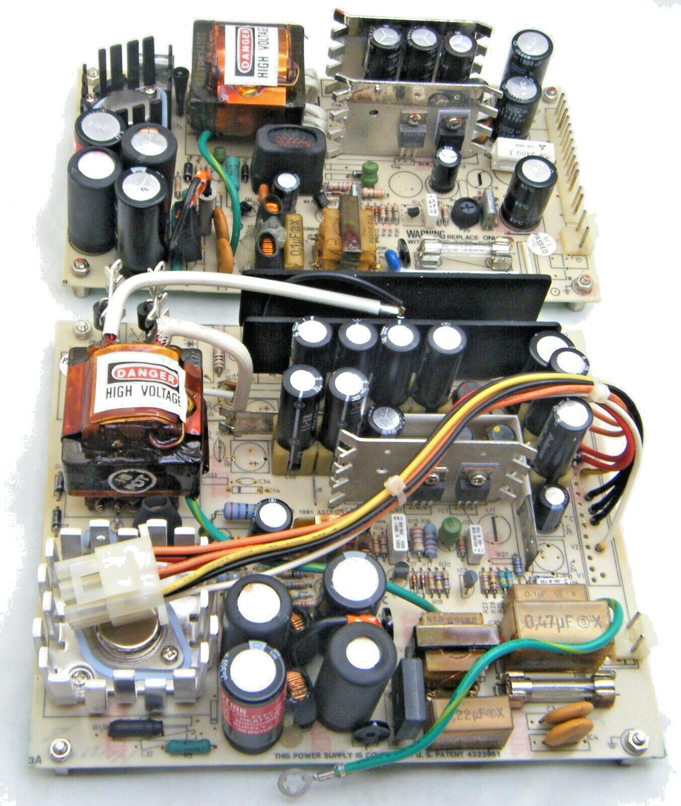 ASTEC Power Supply & Custom Rectifier for Xerox 820-II Personal Computer NOS