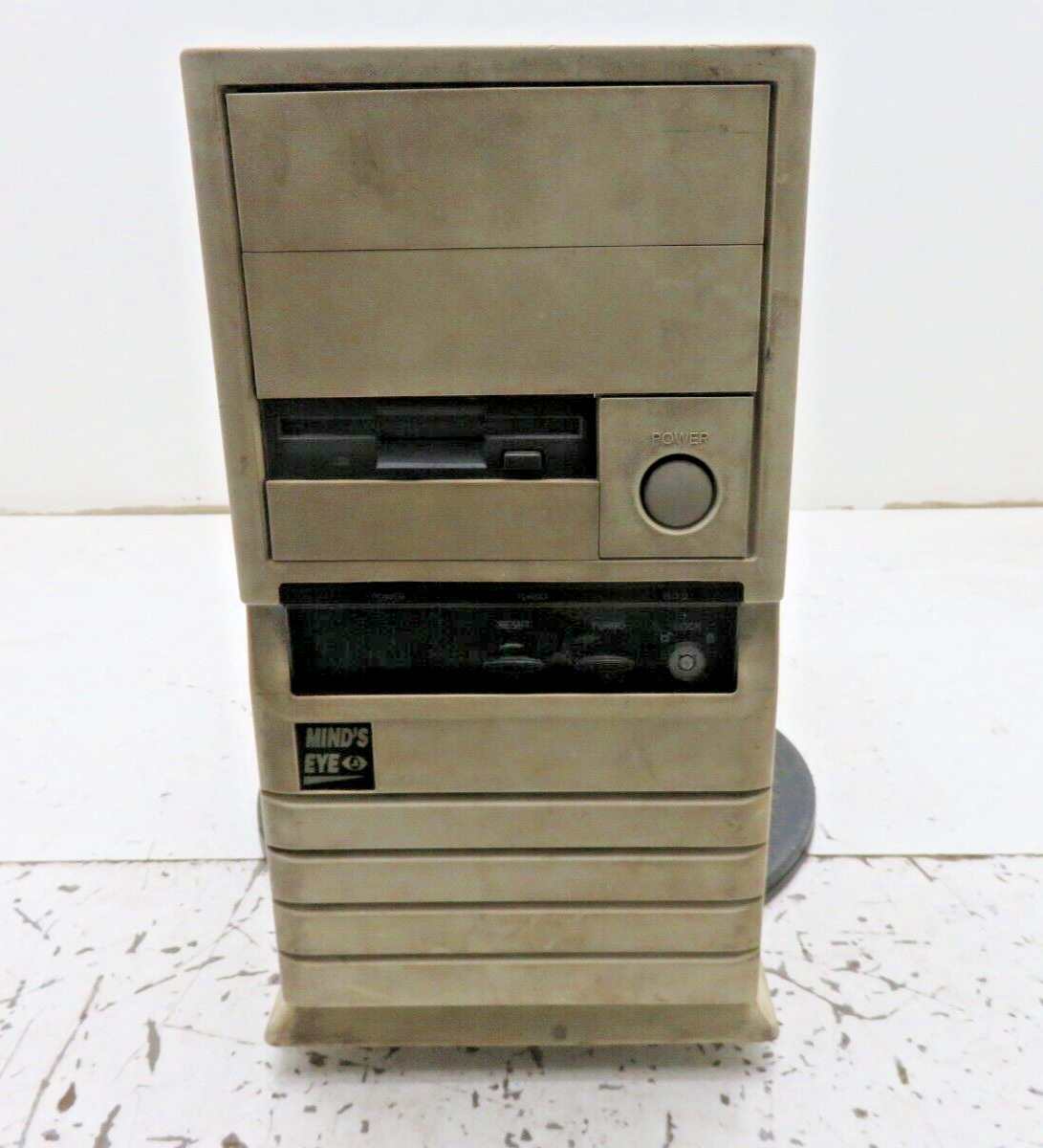 Vintage Retro PC Case Beige AT Computer Sleeper Gaming Case