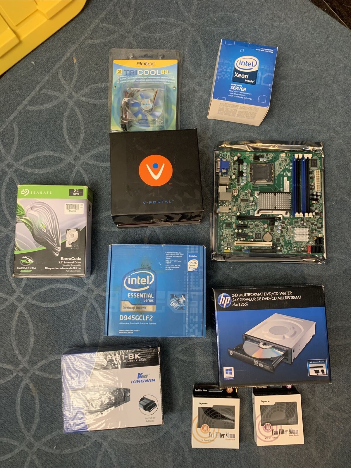 Random Computer Parts Lot Of 10 Untested