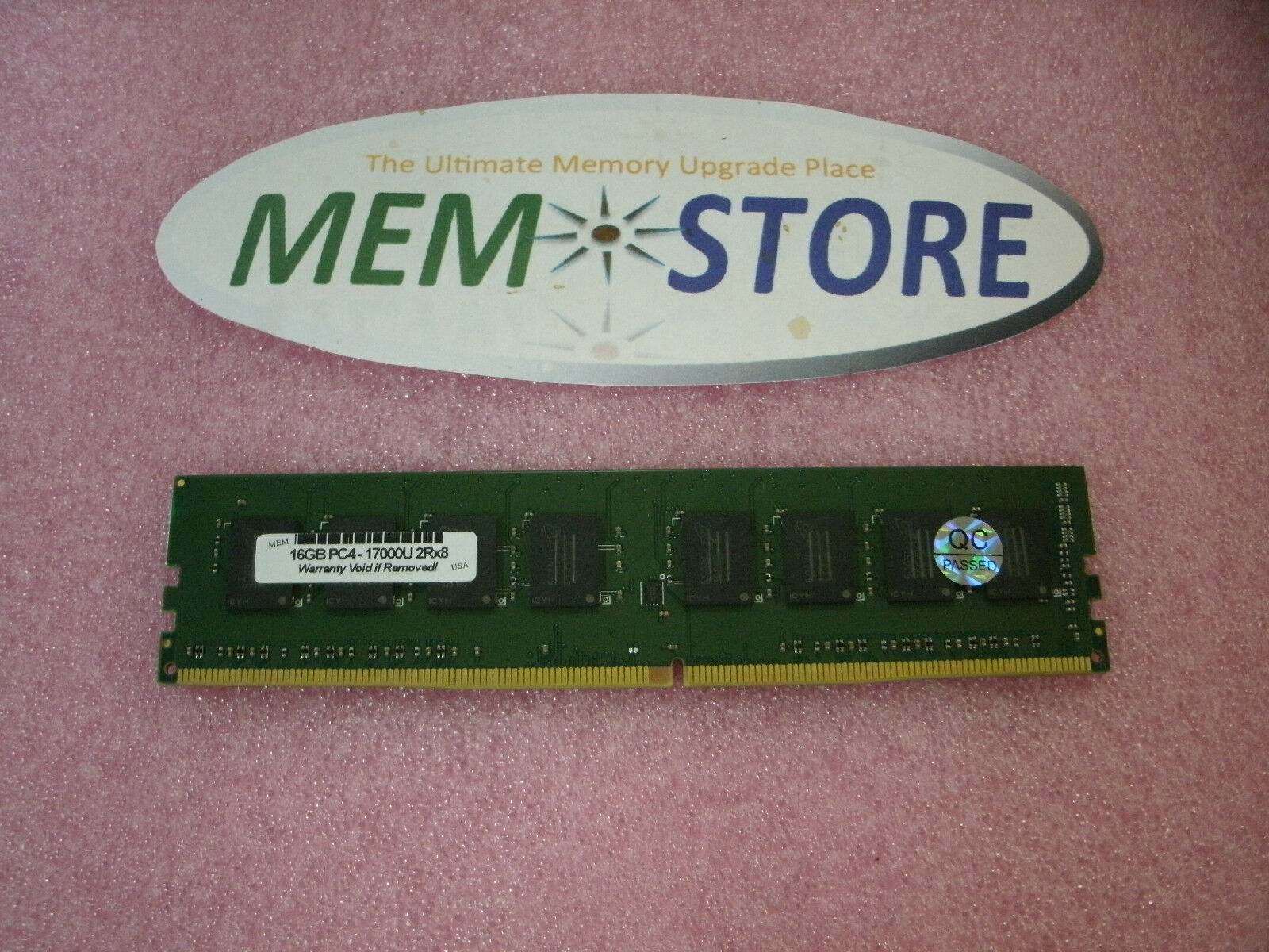 Single 16GB DDR4 2133MHz PC4-17000 UDIMM Memory EVGA Z179 FTW PN# 140-SSE177-KR