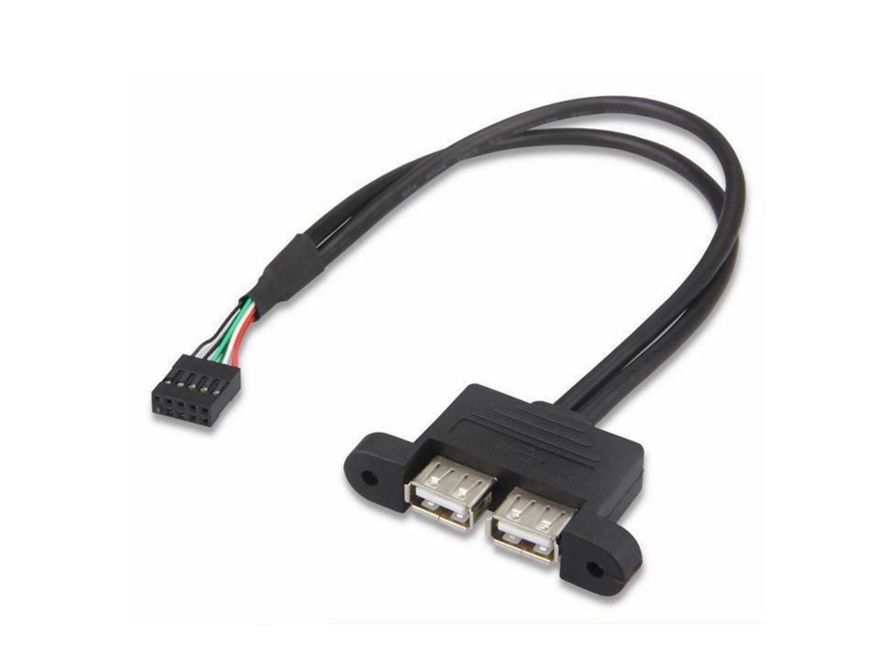 For ASRock DESKMINI USB CABLE USB2.0 port additional cable for DESKMINI 2XUSB2.0