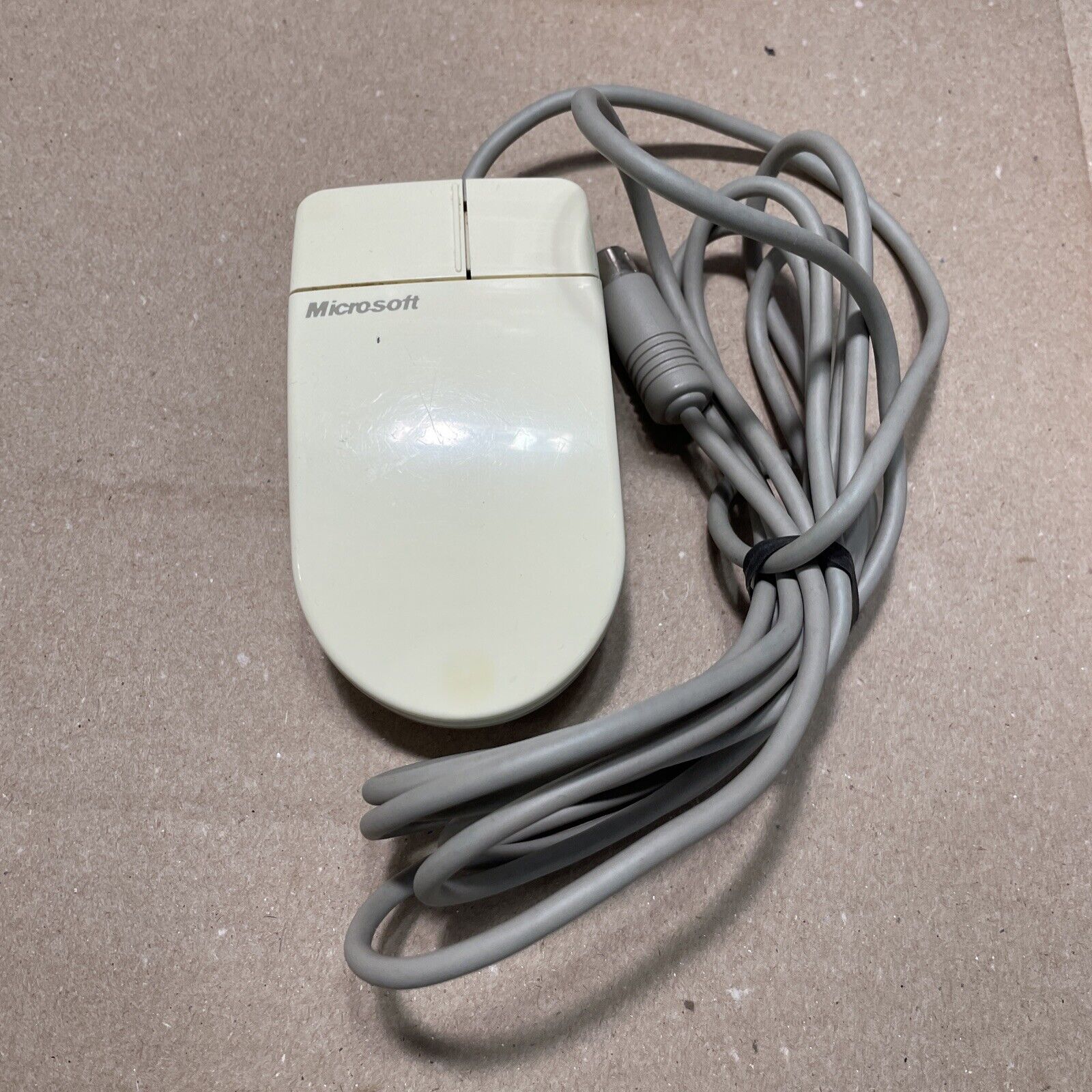 Vintage Genuine Microsoft InPort Mouse 2 Button Unit