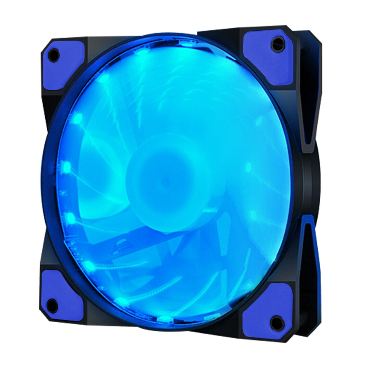 120mm RGB LED Computer Case Fan Quiet PC Air Cooling RGB Fans Gaming Cooler PWM