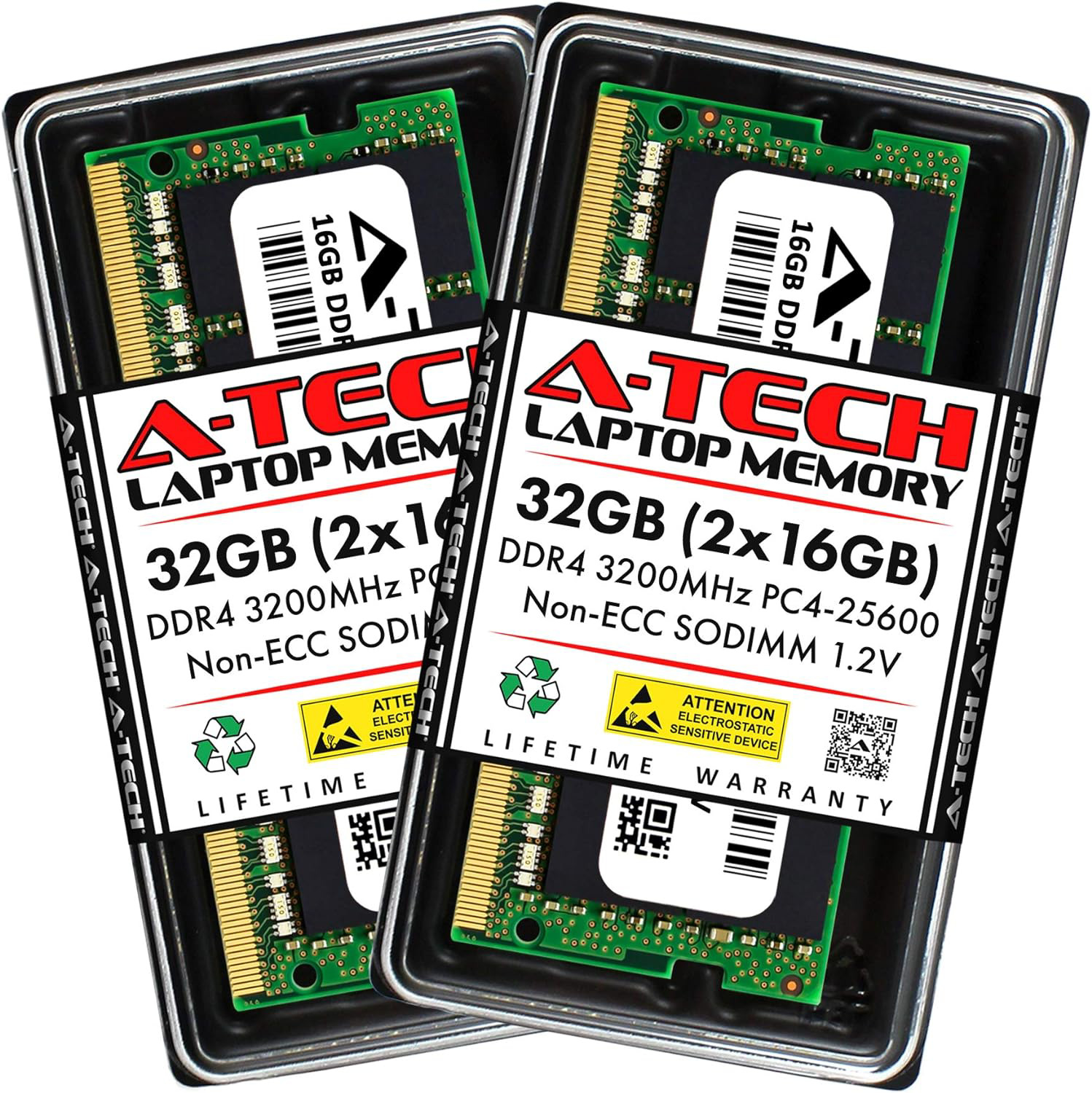 A-Tech 32GB Kit (2x16GB) RAM Replacement for Crucial CT2K16G4SFRA32A | DDR4 3200