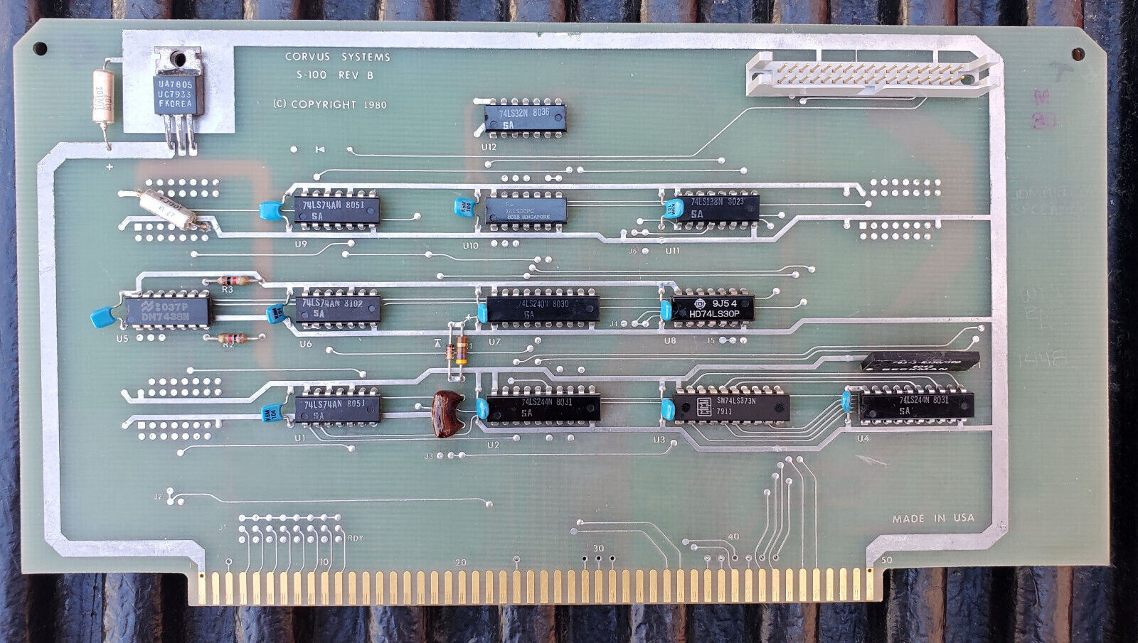 CORVUS Floppy or Tape Drive Card S100 S-100 Northstar IMSIA Altair 8080 KL