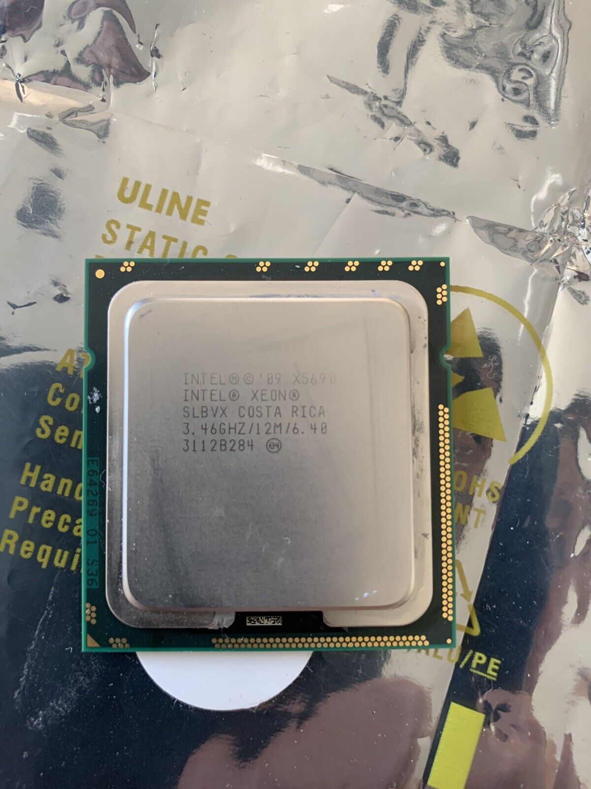 Intel Xeon X5690 3.46GHz Six Core 12M Processor Socket 1366  CPU SLBVX 22#