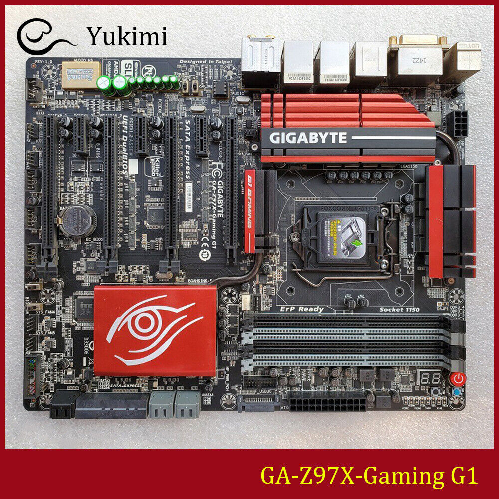 FOR GIGABYTE GA-Z97X-Gaming G1 LGA 1150 32GB DVI HDMI Motherboard Test OK