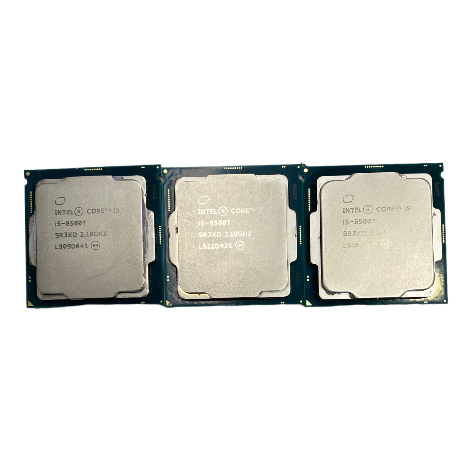 LOT OF 3 Intel Core i5-8500T 2.10GHz SR3XD LGA1151 CPU Processor