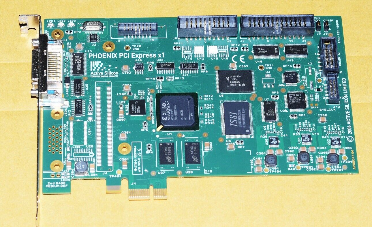 Active Silicon AS-PHX-D24CL-PE1 48415788 PCIe x1 PHOENIX DIG  Frame Grabber