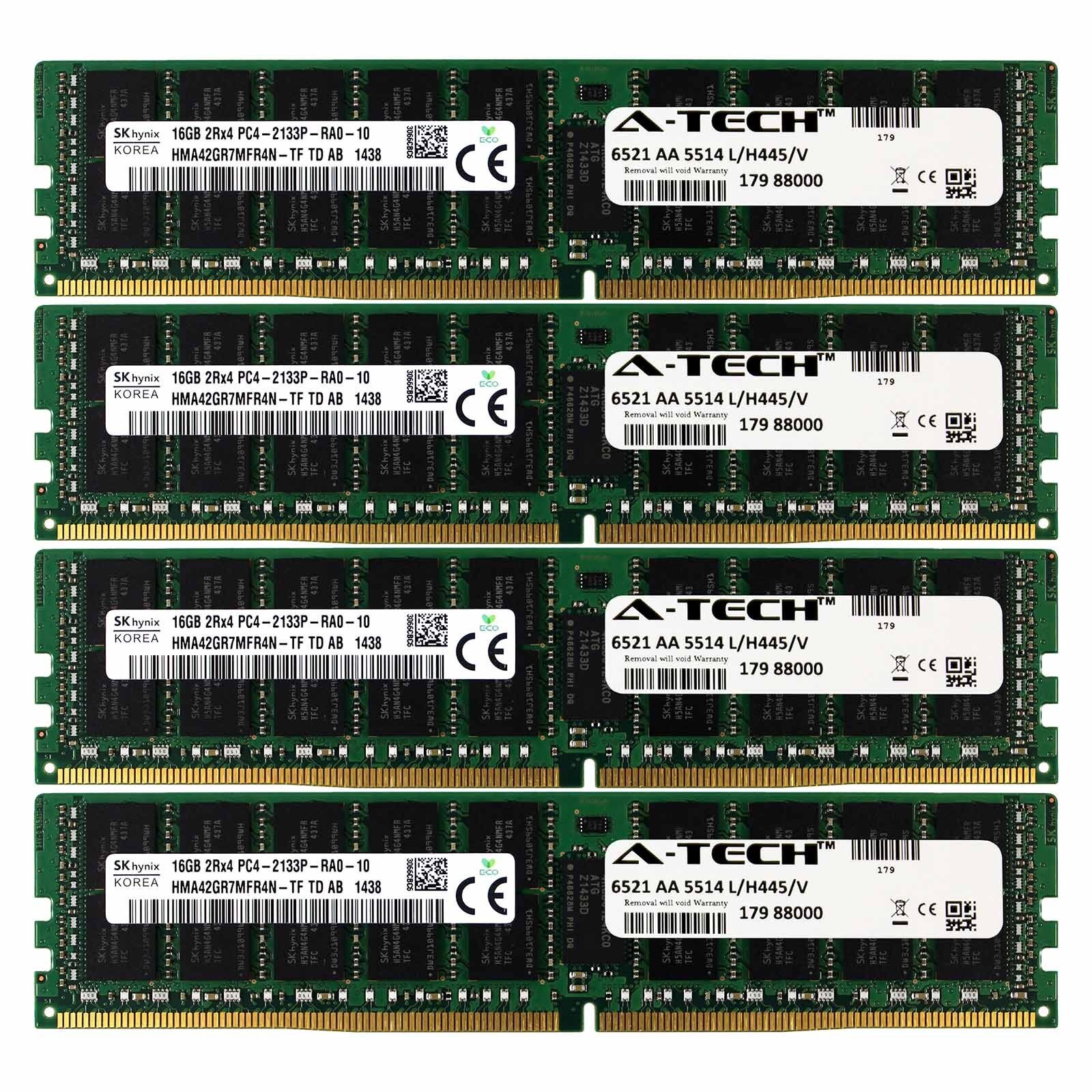 Hynix 64GB Kit 4x 16GB DDR4 2133MHz Dell PowerEdge R730xd R730 R630 Memory RAM