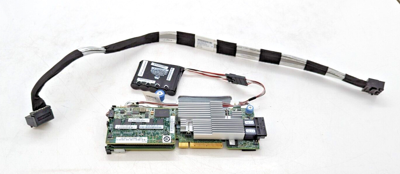 Cisco UCSC-MRAID12G 1GB 12G SAS PCIe 74-102746-01 RAID Controller Card Bat / Cab