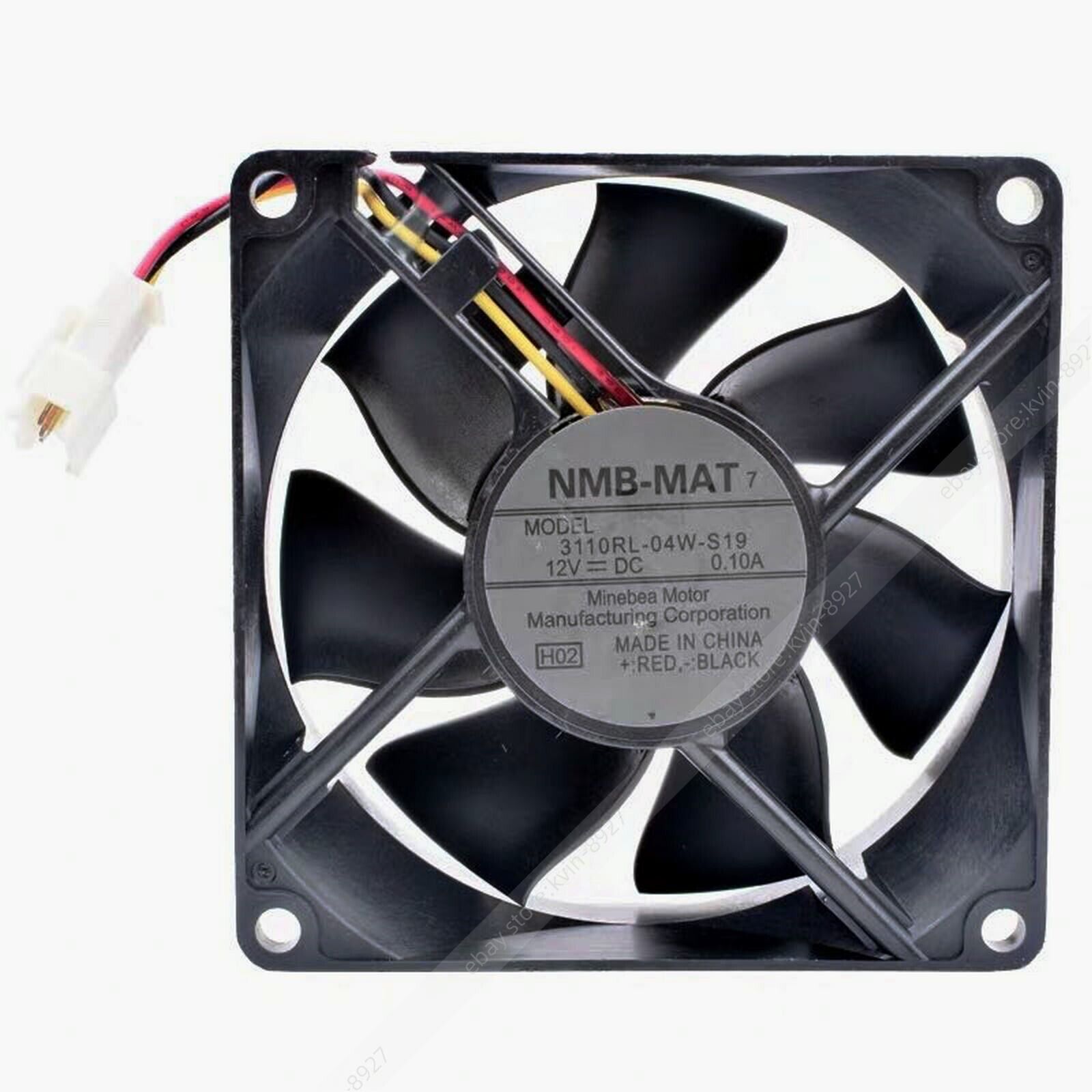 1PC NMB 3110RL-04W-S19 12V 0.1A 3-Wire Cooling Fan