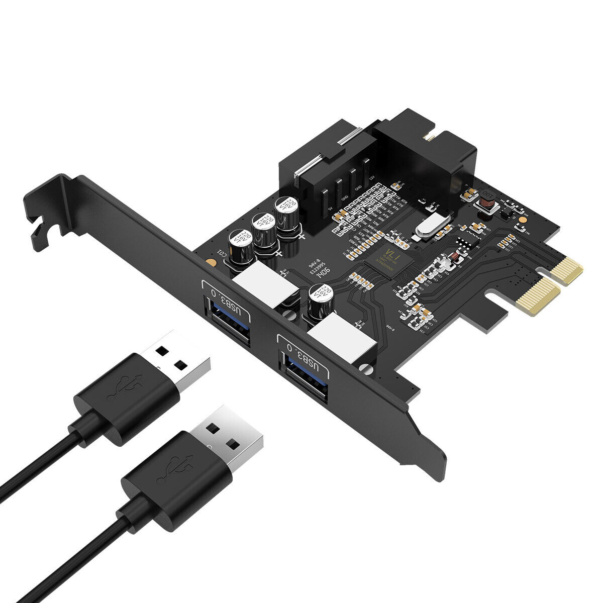 PCI-E To USB3.0 PCIE Expansion Controller Card 2/5/7Port PCI Express Hub Adapter