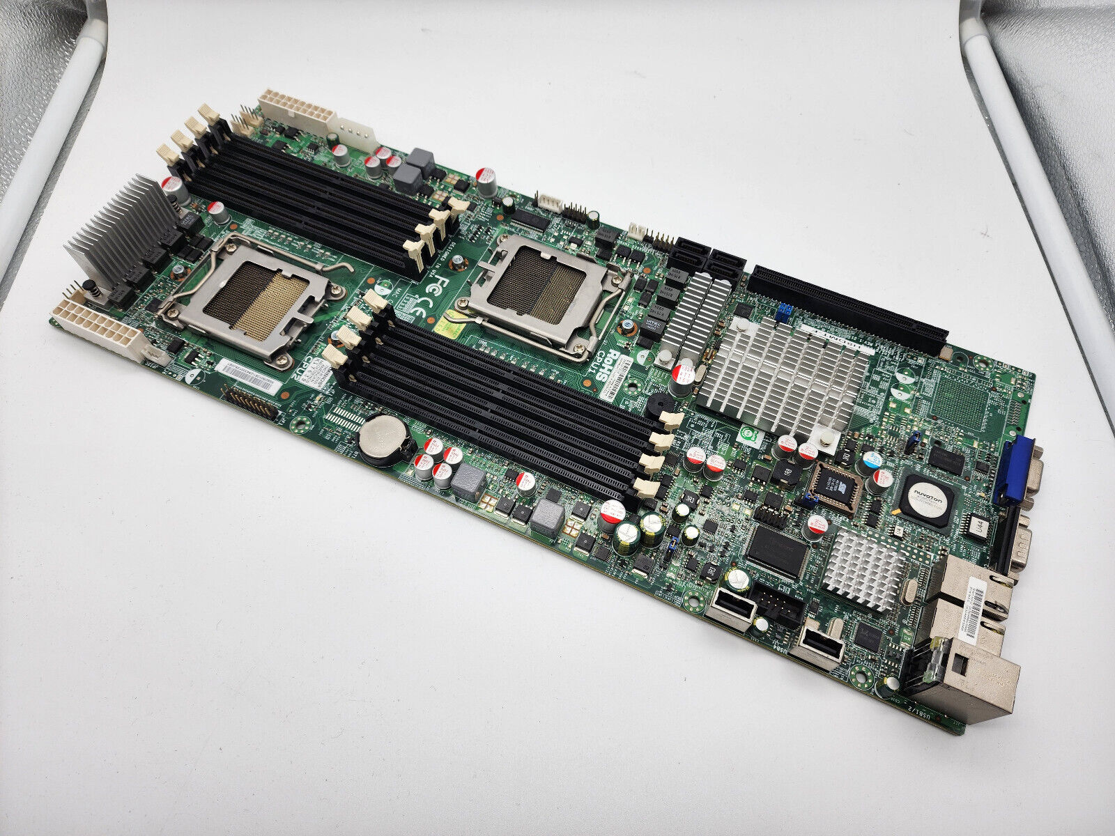 Supermicro H8DMT-F Server Motherboard-NVIDIA MCP55 Pro Chipset-Socket F LGA-1207