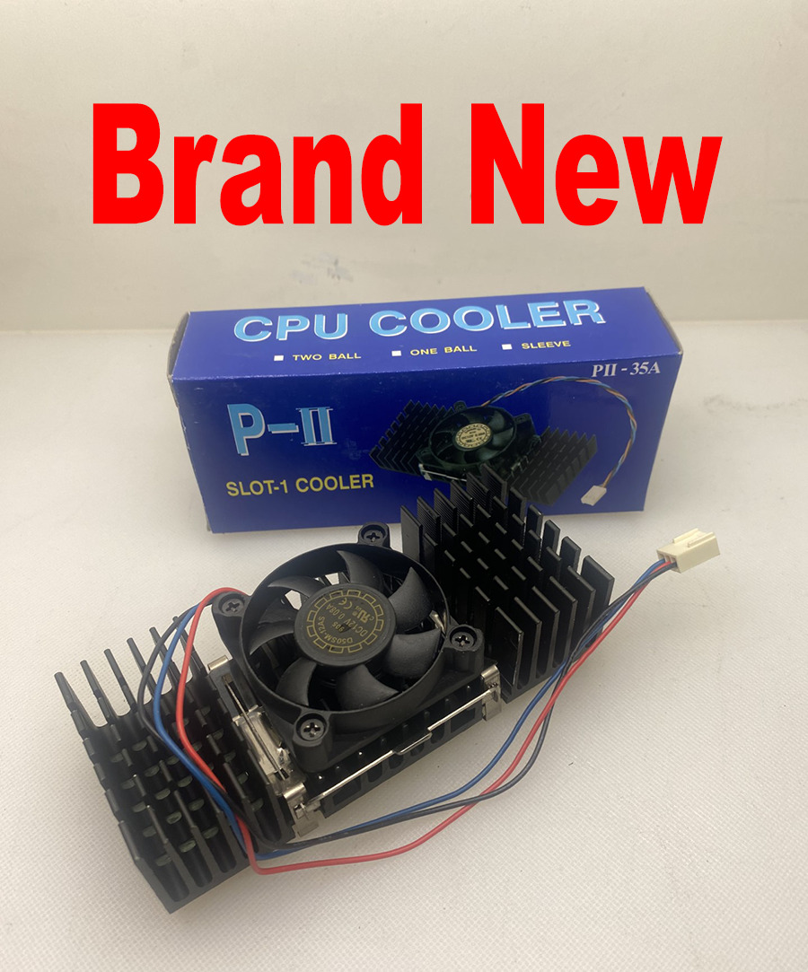 Slot 1 Intel Pentium II AMD K7 CPU Cooling Fan 3-Pin Connector