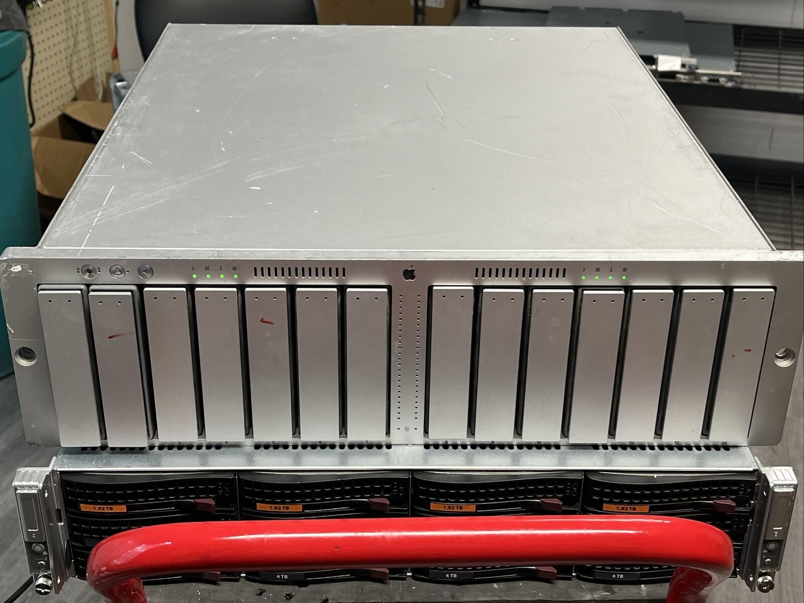 Apple Xserve 14-Bay RAID Network Storage Array Enclosure NO HDD  A1009 #2