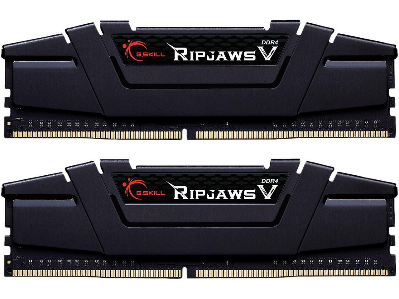 G.SKILL Ripjaws V Series 64GB (2 x 32GB) 288-Pin PC RAM DDR4 3600 (PC4 28800) In