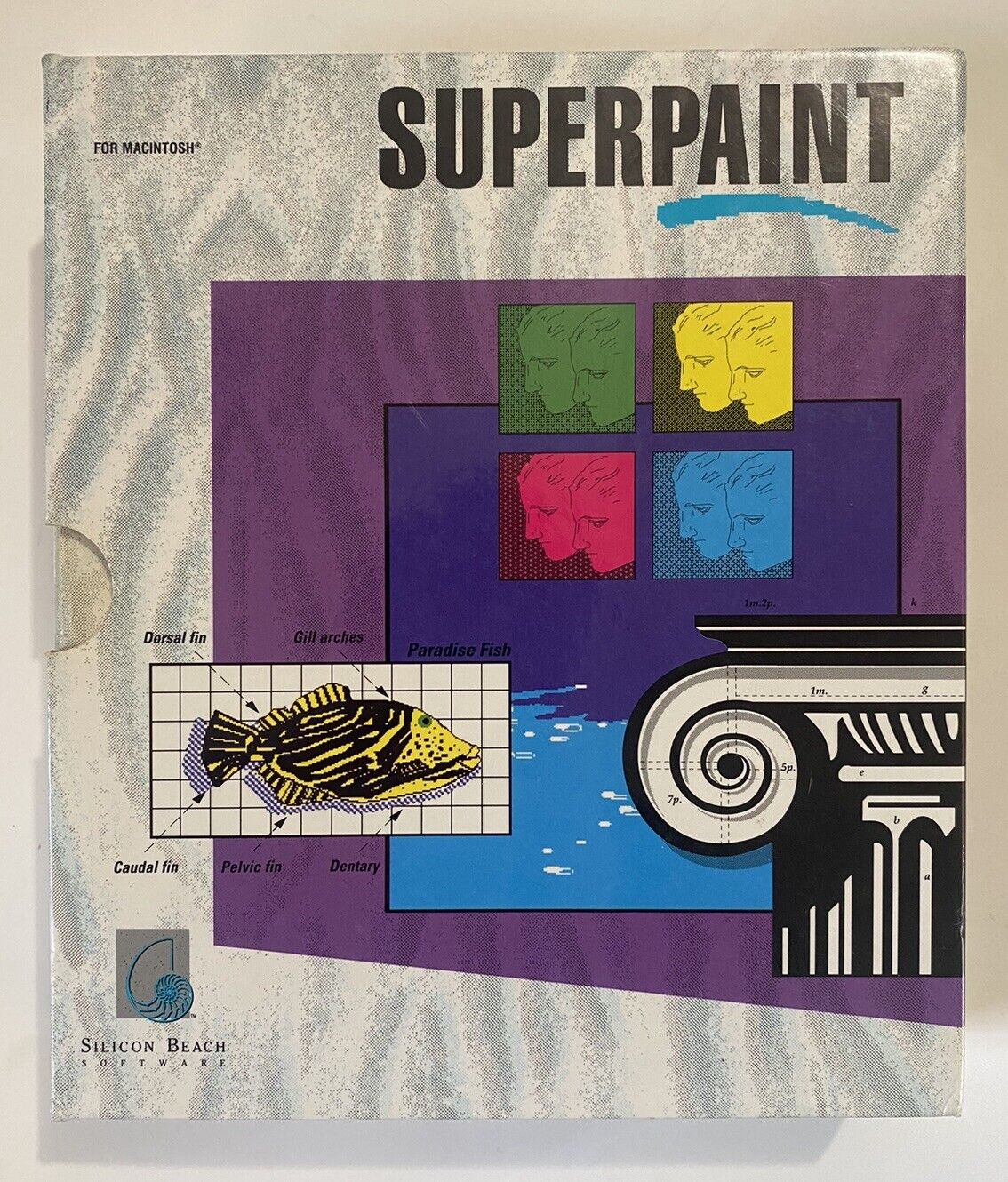 SuperPaint Silicon Beach Software Apple Macintosh Vintage Never Used