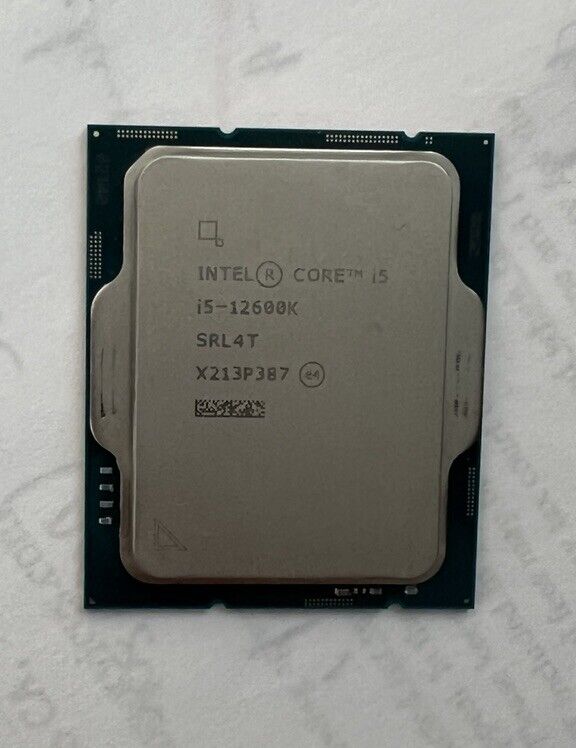 Intel Core i5-12600K Processor (4.9 GHz, 10 Cores, FCLGA1700)