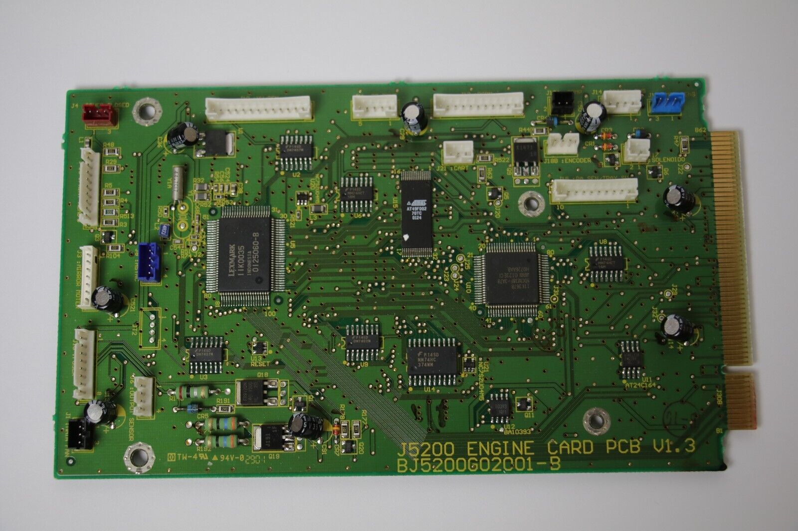 J5200 Engine Card PCB v1.3, BJ5200G02001-B LEXMARK IBM T522 PANEL CONTROLLER