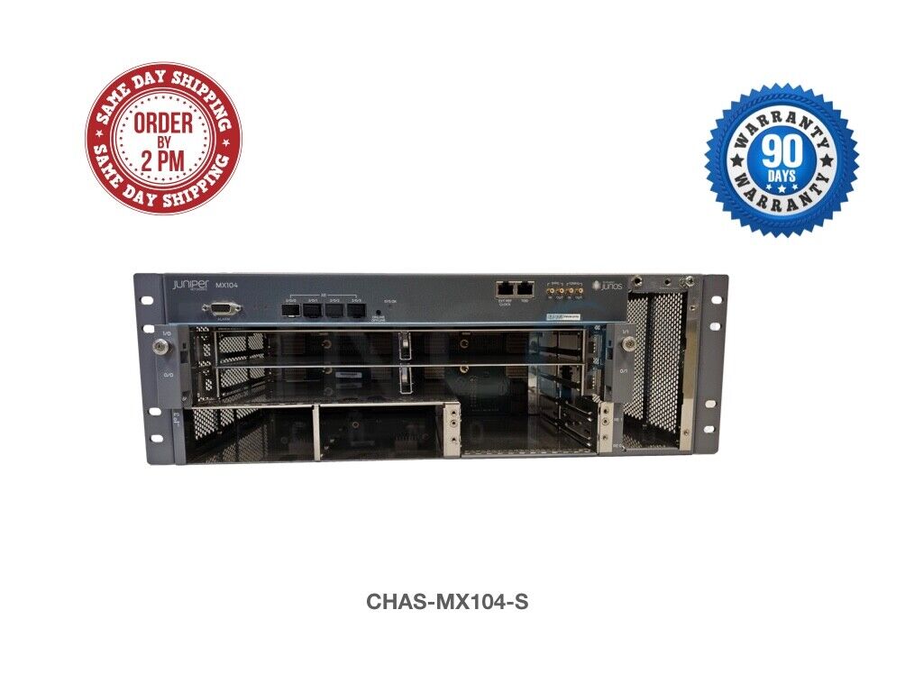 Juniper MX140 Router Chassis CHAS-MX104-S