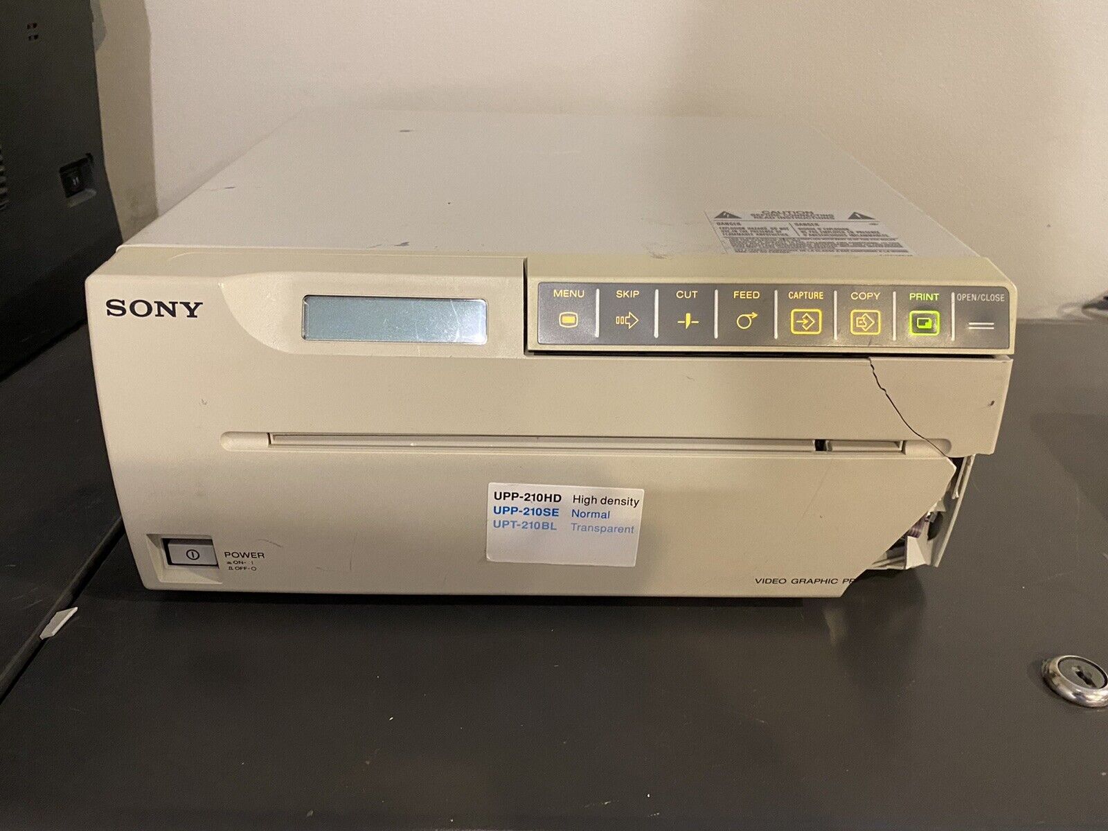 Sony UP-980 Video Graphic Printer - READ - Parts Only