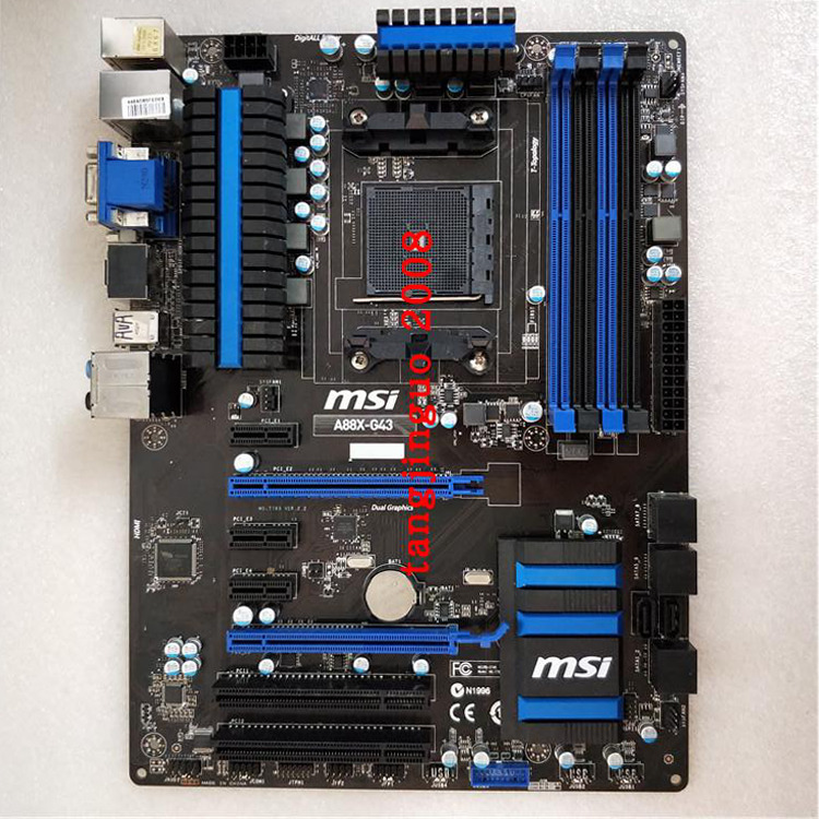 FOR MSI A88X-G43 Motherboard FM2+ A88 860K 7800 7650 Tested OK