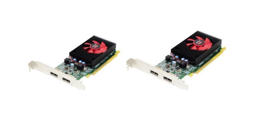2x Dell AMD Radeon R5 430 2GB GDDR5 PCIe 2x DP Full Bracket Video Cards 0K6T46