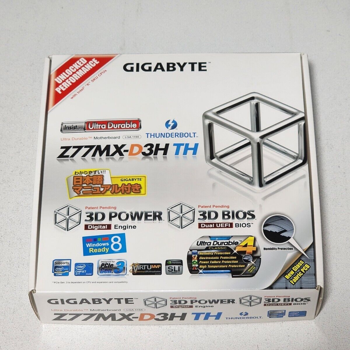 GIGABYTE GA Z77MX D3H TH IO Panel Included LGA1155 ATX Motherboard 2nd   3rd G