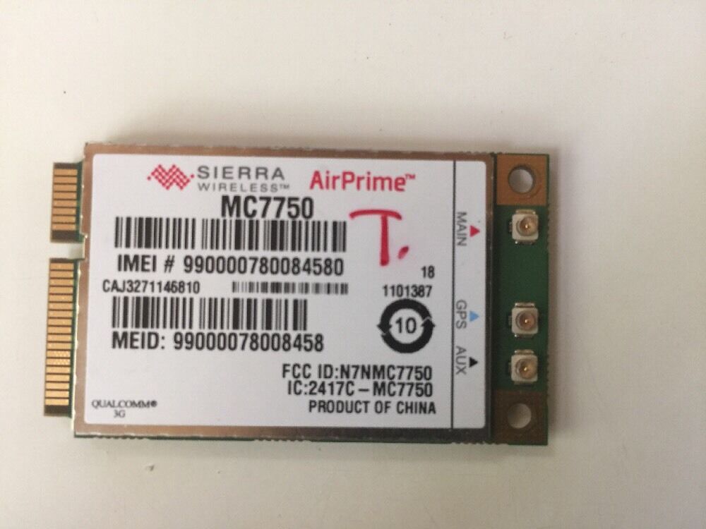 Verizon 4G LTE for Panasonic Toughbook - Sierra MC7750 Wireless WWAN PCIE