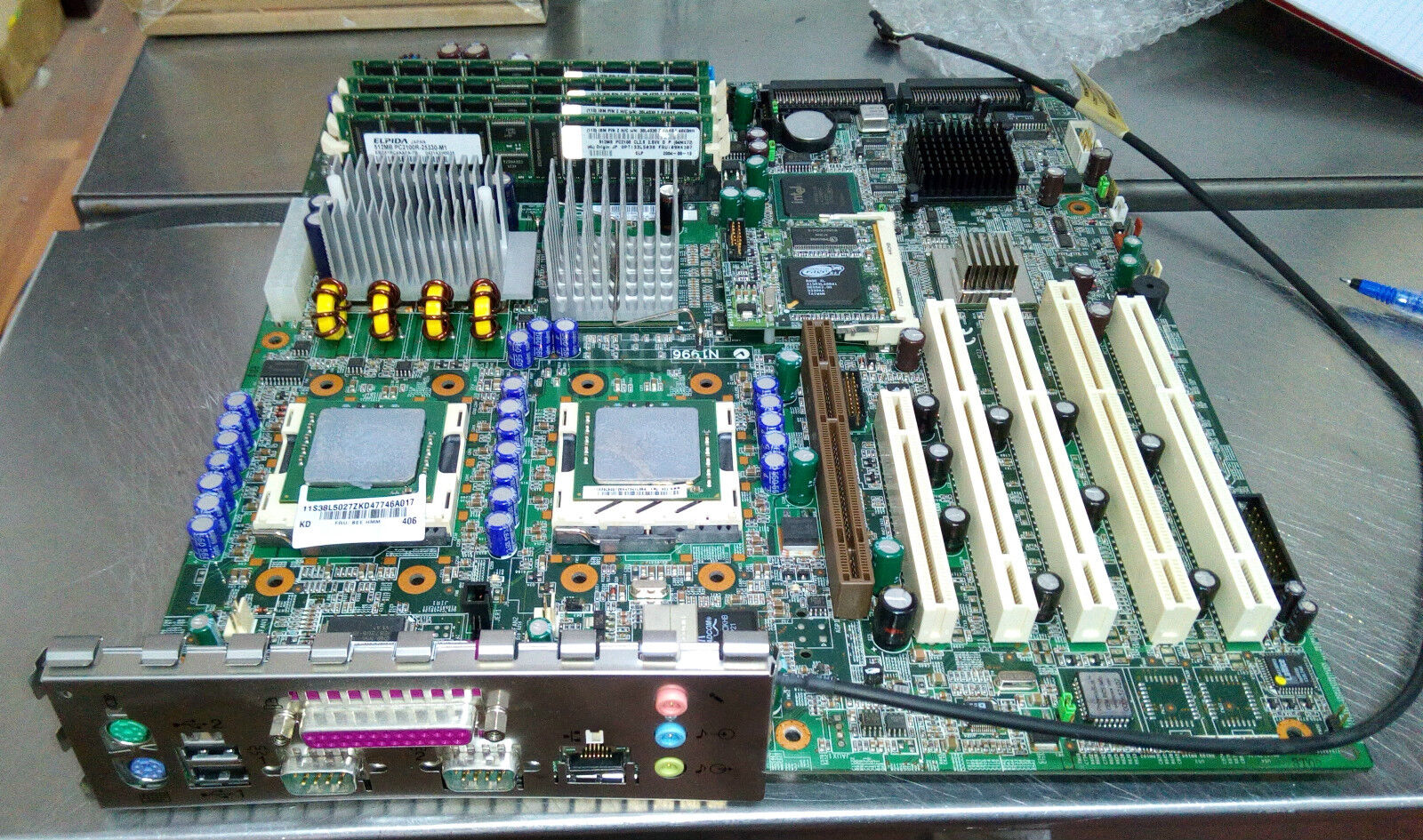 IBM x225 Server 13N2098 Motherboard with 2x Xeon SL6VP 3.06GHz CPU 2GB & I/O 