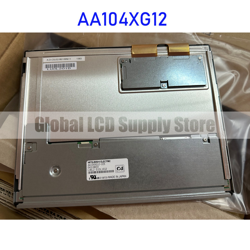 AA104XG12 10.4 Inch Industrial LCD Display Screen Panel Original for Mitsubishi