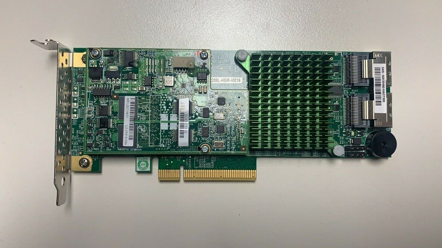 SuperMicro AOC-S2208L-H8iR 8 Port SATA SAS PCI-E Raid Card 