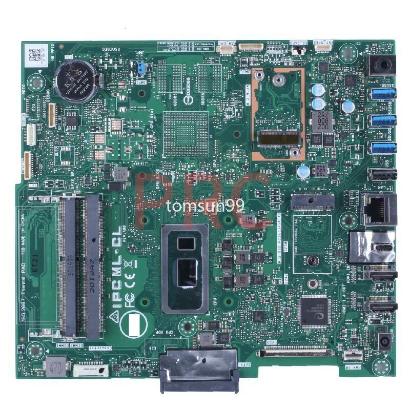 All-in-one Motherboard For DELL Inspiron 5490 5491 7790 7791 i5-10210U 03YJM6
