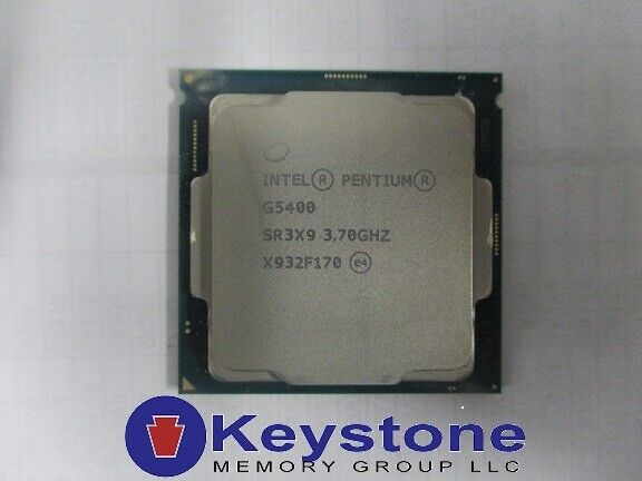 Intel Pentium G5400 SR3X9 3.7GHz 4MB 54W LGA1151 Dual-Core Cpu *km