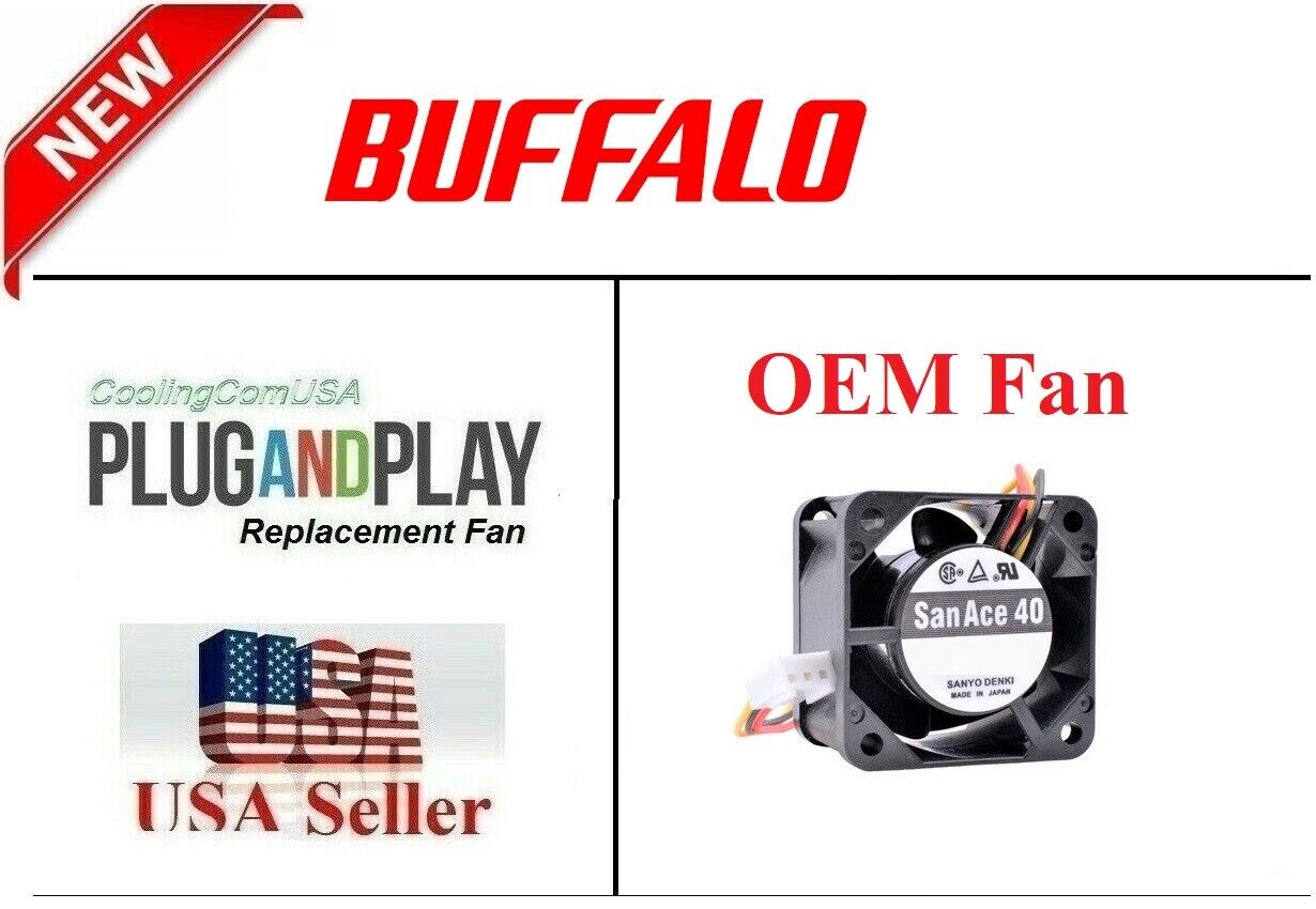 1x New Replacement Fan for Buffalo Switches BS-MP2008