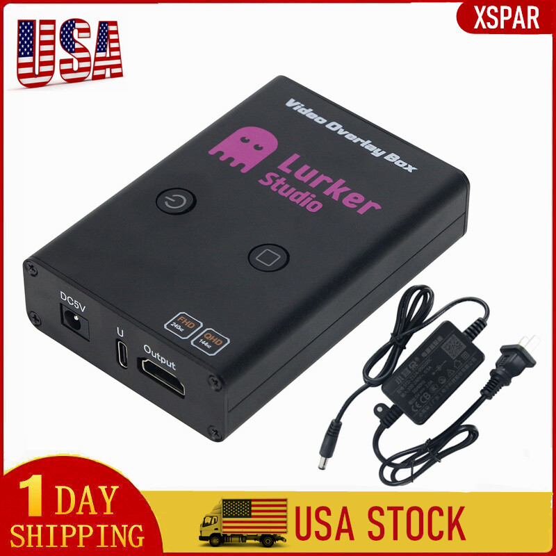 CapDMA Video Overlay Box 4K – Processore Video HDMI Fusore Adattivo Per 1K480/2K240 - Foto 5
