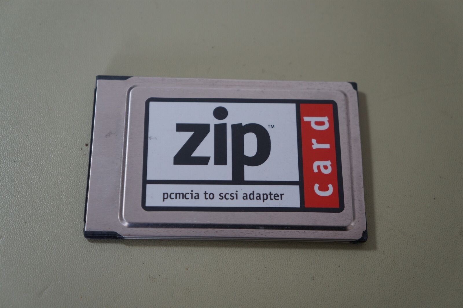 Iomega Zip Pcmcia to Scsi Adapter Card Only ( no cable)